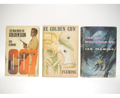 Ian Fleming: 'The Man with the Golden Gun', London, Jonathan Cape, 1965, 1st edition, original cloth gilt, dust wrapper (18s 