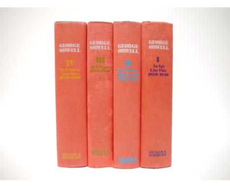 George Orwell: 'The Collected Essays, Journalism and Letters of George Orwell', edited by Sonia Orwell and Ian Angus, London,
