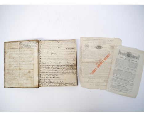 (Cookery), a circa early 19th Century manuscript receipt book, paper watermarked 1807, ownership inscription at head of first