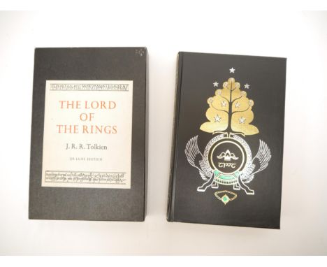 J.R.R. Tolkien: 'The Lord of the Rings', London, George Allen &amp; Unwin, 1979, deluxe edition, 7th impression, India paper,
