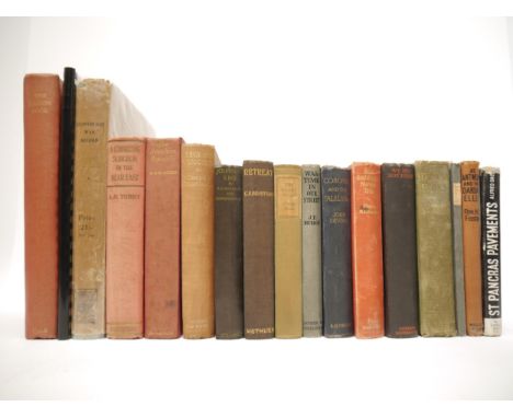 A collection of seventeen World War One related titles, several of which scarce personal narrative, first hand accounts etc.,