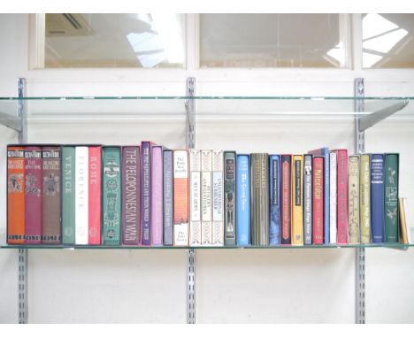 Folio Society, 30+ assorted volumes, including Evelyn Waugh 'Sword of Honour' trilogy, 3 volume set in slipcase; Albert Einst