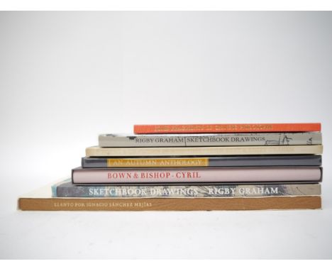 (Rigby Graham, Private Press), a collection of 7 titles, comprising: 'Sketchbook Drawings', Hanborough, Parrot Press, 1989, l
