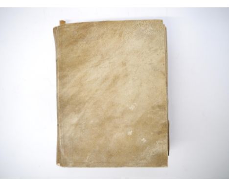 (Cookery, Medicine), a circa early 19th Century manuscript receipt book, 130+ pages of mainly tipped in/pasted in manuscript 