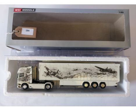 Manufacturer  - WSI | Description - Scania Streamline Topline & Volume Trailer - Repinski Transport The Polish Squadron | Sto
