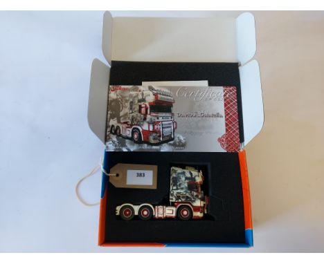 Manufacturer  - Tekno | Description - Scania 4-Series Topline - David Guatella | Stock Code - 71338 | Notes - VGC - Box OK| S
