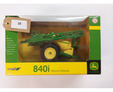 Manufacturer  - Britains | Description - John Deere 840i Trailer Sprayer | Stock Code - 42208 | Notes - GC - Box slight wear|
