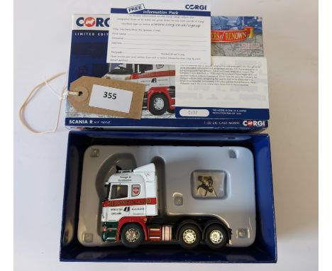 Manufacturer  - Corgi | Description - Scania R Tractor Unit - H E Payne | Stock Code - CC13779 | Notes - GC - Box OK| Scale -