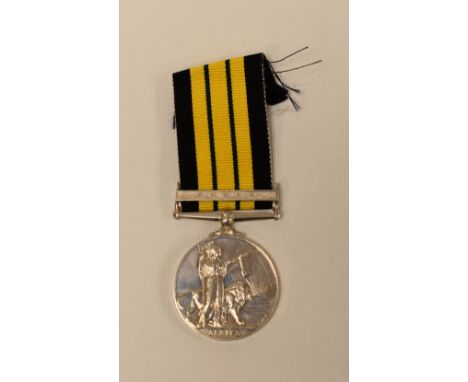 QEII AFRICA GENERAL SERVICE MEDAL with Kenya clasp, engraved to F838 Const (R) Khonya Jairo