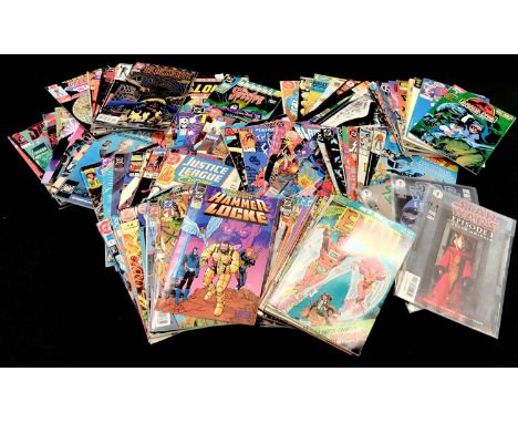 Comics - 1970s and later, inc Carlton Comics Vengeance Squad No1 July 1975;  others Marvel, Dc etc Lunatik, Spartan, Brute, S