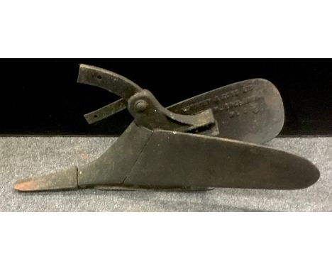 A R Hornsby &amp; Sons cast iron plough share 