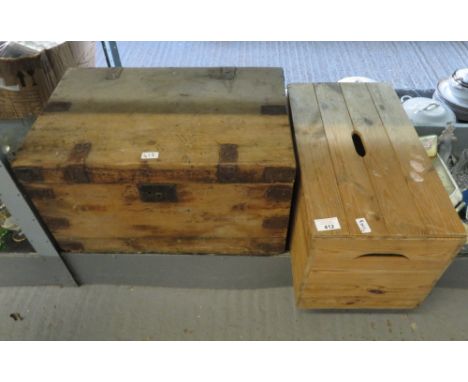PINE TRUNK &amp; PINE BOX