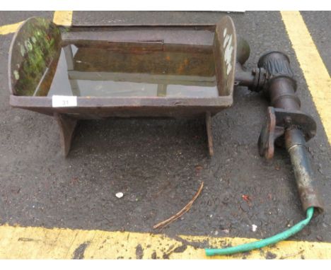 PIG TROUGH &amp; VICTORIAN PUMP