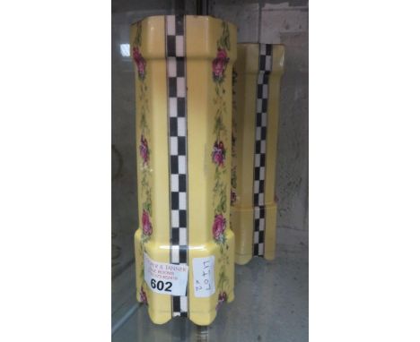 PAIR OF WILKINSON VASES