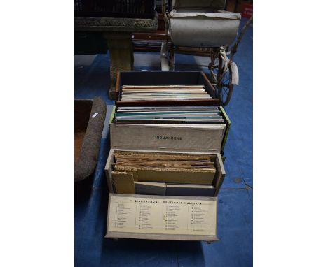Two Boxes of 33rpm Records to Include Classical, Shows, Frank Sinatra, Cliff Richard, Elvis Presley, The Shadows Together wit