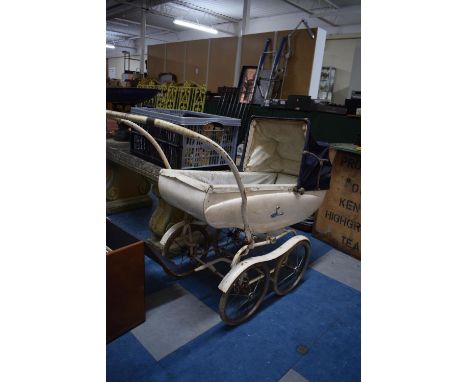 A Vintage Child's Pram for Restoration, The Swan 