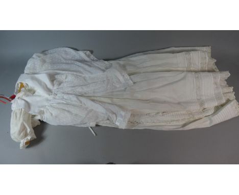 Two Vintage Christening Gowns 