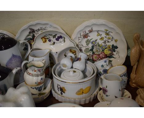 A Collection of Ceramics to Include Copeland Spode Plates, Royal Worcester Evesham and Astley Kitchenwares, Ramekin Dishes, J