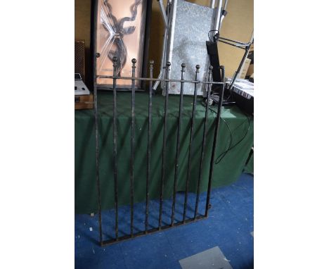 A Wrought Iron Garden Gate, 79cm Wide 