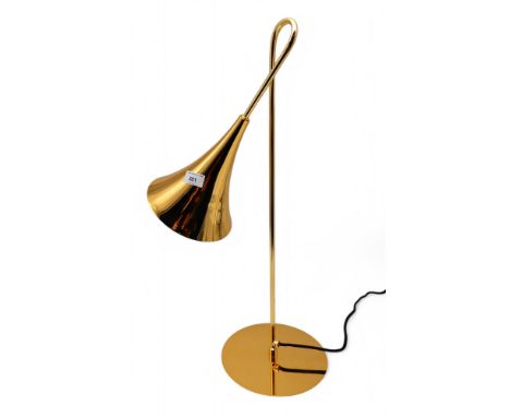 A Gramophone trumpet lamp&nbsp; Condition Report:Available upon request