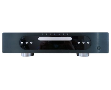 A PRIMARE CD31 compact disk player, with power lead, together with a PRIMARE C22 remote control.&nbsp;(lot sold af)Condition 