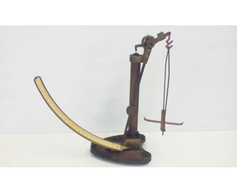 Set of vintage balance scale