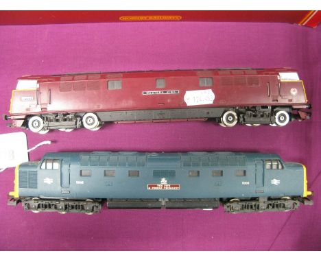 Two Co-Co Diesel Locomotives, 'OO' Gauge Hornby 'Western King'/D1039. Plus Lima 'The Fife of Forfar'/9006. Playworn