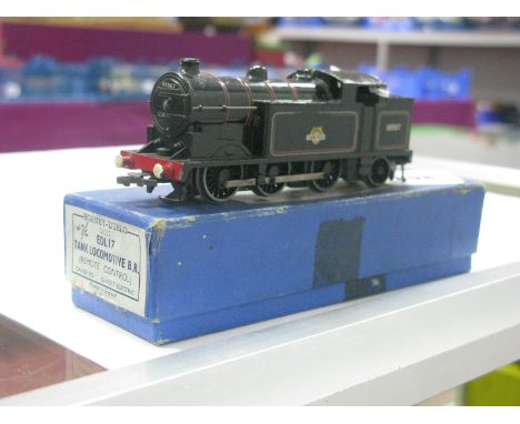 A Hornby Dublo Three Rail No. EDL17 - 0-6-2 N2 Tank Locomotive, R/No. 69567 gloss. Boxed with inserts.