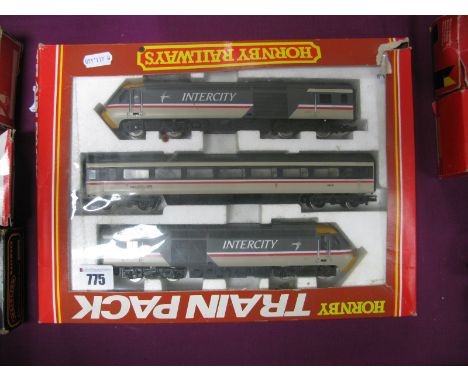 A Boxed Hornby "00" gauge #R..397 BR Inter City 125 High Speed Train Pack, comprising of power and dummy cars, Inter City 125