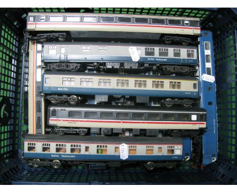 Quantity of Intercity "00" Guage Coaches By Lima, Hornby , Bachmann, 