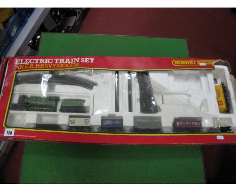 A Hornby "00" gauge #R786-9146 L.N.E.R Heavy Goods Train Set, comprising of B12 class 4-6-0 Locomotive, R/no 8509, L.N.E.R gr
