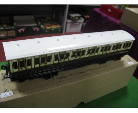 An 'O' Gauge LNWR Eight Wheel Coach, by ACE Trains, as new, boxed.