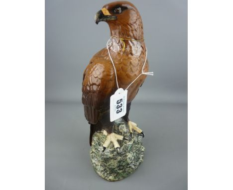 Beswick Golden Eagle decanter for Beneagles Scotch whisky