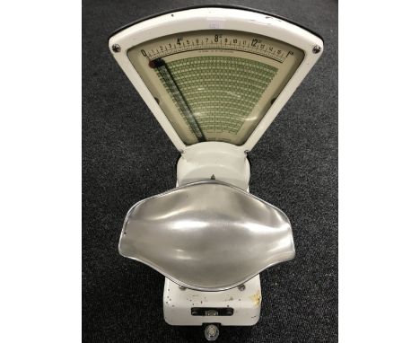 A set of Swift mid twentieth century enamel scales