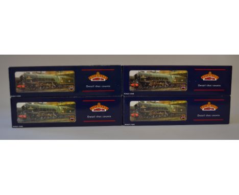 OO Gauge. Bachmann 4 x A1 class locomotives. 60130 "Kestral" B.R green L/crest, 60161 "North British" B.R blue E/crest, 60114