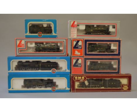 OO Gauge. 8 x Locomotives. Includes 2 x Lima GWR 94xx Pannier Tanks, 2 x Lima GWR Prairie Tanks, Airfix GWR auto tank, Airfix