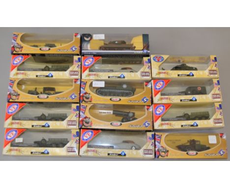 14 Solido Military models.
