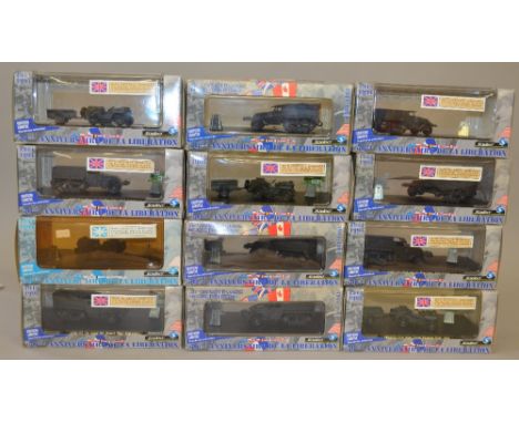 13 LE Solido Liberation models, boxed.