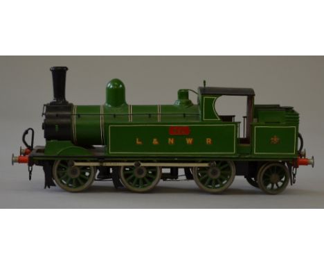 O Gauge. Kit built L&NWR 0-6-2 Tank engine. No. 860. Of good construction, 2 rail electric. Well finished. G