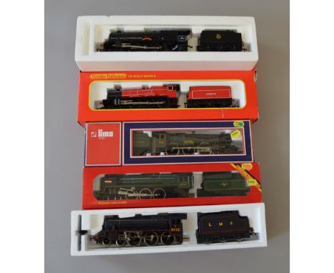 OO Gauge. 5 x locomotives. Includes Hornby "Brittania", Hornby LMS Black Five, Hornby "Princess Victoria", Hornby "Lord Westw