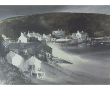 William Selwyn (B.1933), A view of Morfa Nefyn beach on the Llyn Peninsula, signed in pencil lower right, numbered 39/850, re