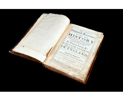 A 17th century book, titled: Englands Recovery: Being The History of the Motions, Actions, and Suceffes of the Army under the