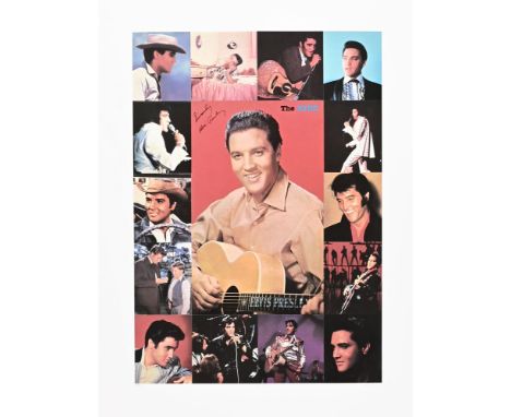 Sir Peter Blake RA (born 1932), signed limited edition print "K is for King" (Elvis Presley) 72/95, titled and signed to the 