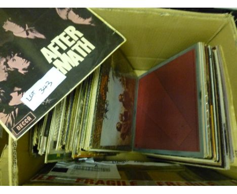 Records:  A classic rock collection – LP’s incl Rolling Stones, Beatles, Bowie, Quo etc, 60+ albums.