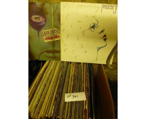 Records:  A box of classic rock LP’s inc The Who, T Rex, Bowie, Rolling Stones etc (60+).