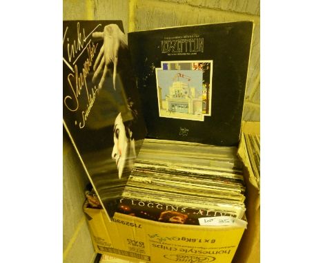 Records:  A box of classic rock incl R/Stones, Bowie, Led Zeppelin, Steeley Dan, Kinks etc (40+).