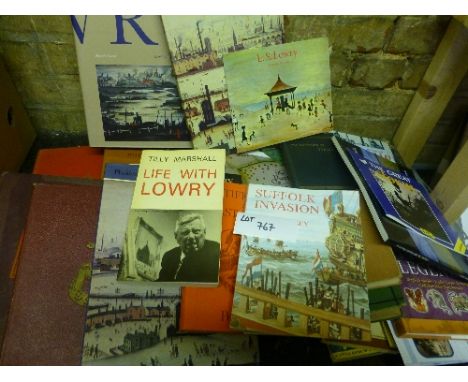 Collectables:  Books – large box includes superb ‘Lowry’ books and many other related Suffolk books, all vgc. 