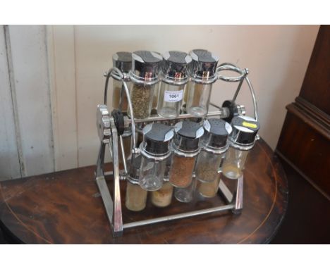 A spice rack 