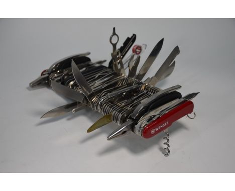 A Wenger Swiss Army 'Giant' knife - 2007 Guinness World Records holder with 87 tools and 141 different functions, boxed with 
