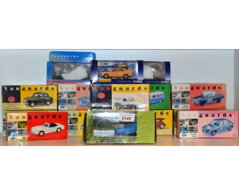 Die Cast Vehicles - Vanguards, Corgi Vanguards, including Triumph Spitfire MKII; Works Rally Austin Allegro; Team Hartman Hil